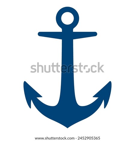 Anchors icon on white background