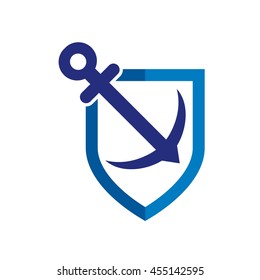 Anchors logo templates, vector stock graphics