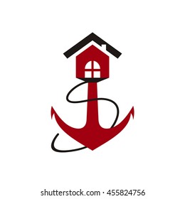 Anchors logo templates, vector stock graphics