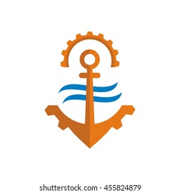 Anchors logo templates, vector stock graphics