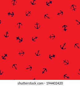 Anchors Seamless Pattern