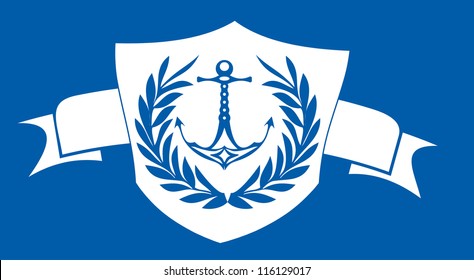 anchors and steering wheel