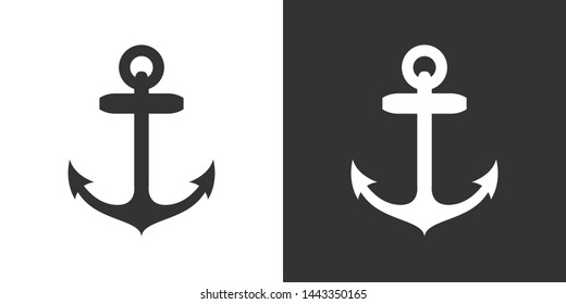 Anchour Sign Symbol Icon Vector