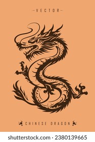 The Ancient Art of Dragon Illustration in Oriental Decorative Style