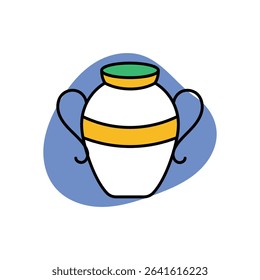 Ancient Artifact Icon vector stock illustration
