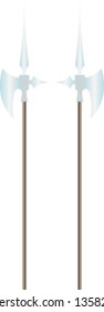 Ancient axe, battle halberds