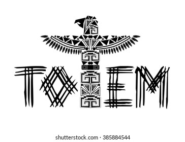 ancient black totem logo
