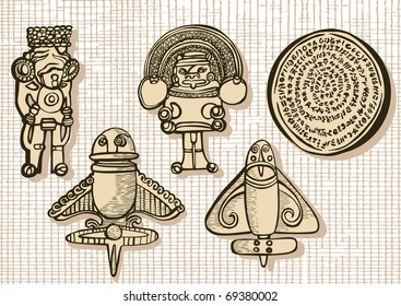 Ancient bolivian artifacts