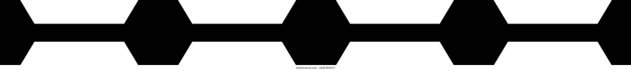 ícone de moldura de borda antiga, divisor de padrão horizontal linha vetor ícone de forma para decorativo vintage doodle elemento para design em ilustração de vetor
