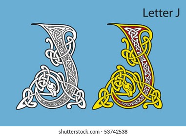 Ancient Celtic Alphabet (26 Letters)