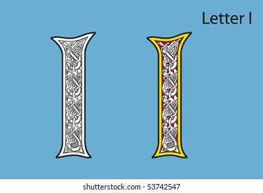 Ancient Celtic Alphabet (26 Letters)