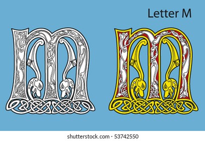 Ancient Celtic Alphabet (26 Letters)