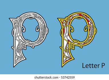 Ancient Celtic Alphabet (26 Letters)