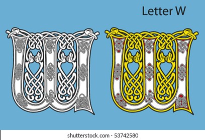 Ancient Celtic Alphabet (26 Letters)