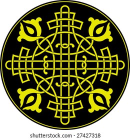 Ancient Celtic Ornament - Tribal Image Vector