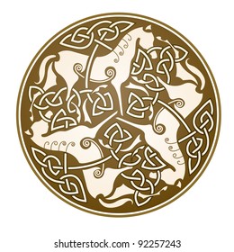 ancient celtic symbol of "Epona" celtic goddess