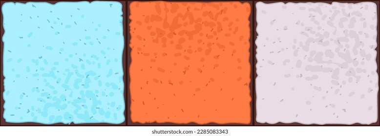 Ancient ceramic tile. Wall or floor texture. Decorative antique stone ornament. Abstract texture.