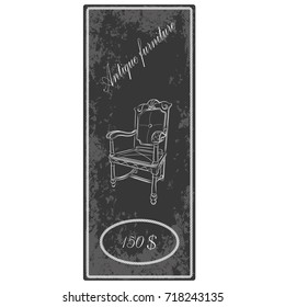 Ancient chair