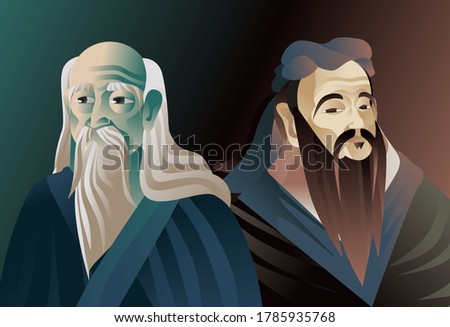 ancient chinese old wise thinkers