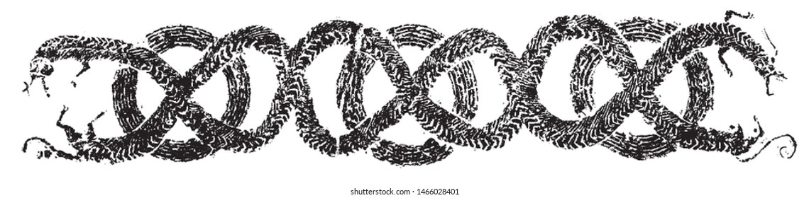 Ancient Chinese stone carving pattern rubbings
