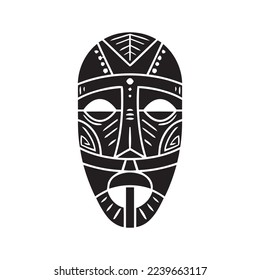 Ancient civilization mask vector can be easily edited, ancient civilization vector concept ancient art