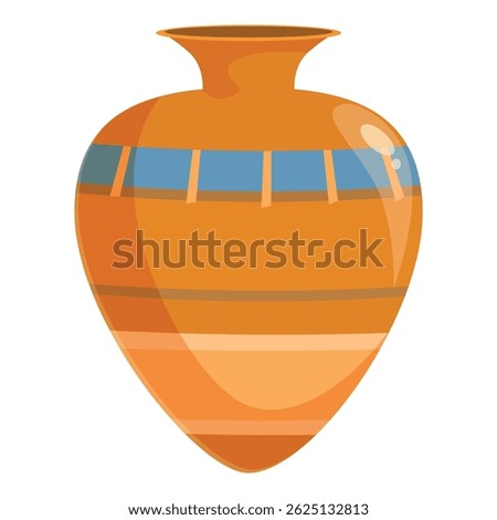 Ancient clay vase featuring traditional pottery techniques and patterns, showcasing the artistry of a bygone era