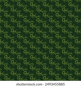 ancient crocodile motif design concept. special use for textile fabric wallpaper wall sticker texture paper raping paper surface poster print 
