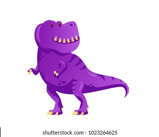 Ancient Cute Cheerful Dinosaur Illustration Character, Suitable for Children Product, Print, Logo, Game Asset, And Other Children Related Occasion.