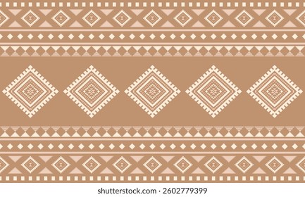 Ancient echoes Aztec geometric abstract seamless pattern southwest Navajo Native American tribal ethnic modern colorful for textile printing