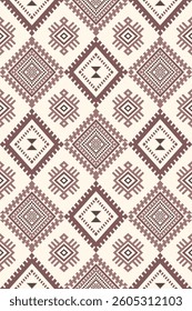 Ancient echoes Aztec geometric abstract seamless pattern southwest Navajo Native American tribal ethnic modern colorful for textile printing