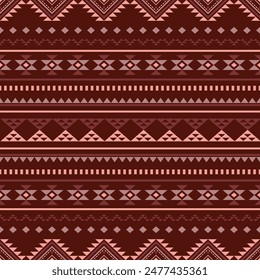 Antiguos ecos Aztec geométricos patrones sin fisuras suroeste Navajo Nativo Americano étnico tribal colorido para impresión textil