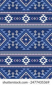 Antiguos ecos Aztec geométricos patrones sin fisuras suroeste Navajo Nativo Americano étnico tribal colorido para impresión textil