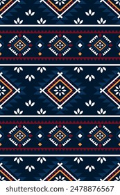 Antiguos ecos Aztec geométricos patrones sin fisuras suroeste Navajo Nativo Americano étnico tribal colorido para impresión textil
