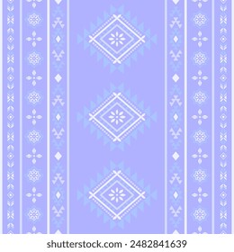 Ancient echoes Aztec geometric seamless patterns southwest Navajo Native American tribal ethnic colorful for textile printing