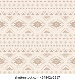 Ancient echoes Aztec geometric seamless patterns southwest Navajo Native American tribal ethnic colorful for textile printing