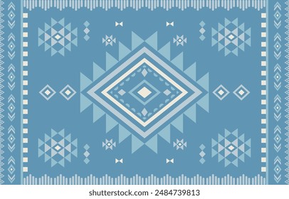 Ancient echoes Aztec geometric seamless patterns southwest Navajo Native American tribal ethnic colorful for textile printing