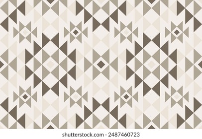 Ancient echoes Aztec geometric seamless patterns southwest Navajo Native American tribal ethnic colorful for textile printing