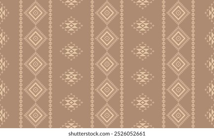 Ecos antigos padrões geométricos astecas sem emenda sudoeste Navajo nativo americano tribal étnico colorido para impressão têxtil