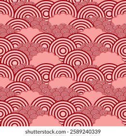 Ancient echoes Aztec geometric seamless patterns southwest Navajo Native American tribal ethnic black and white for textile printing