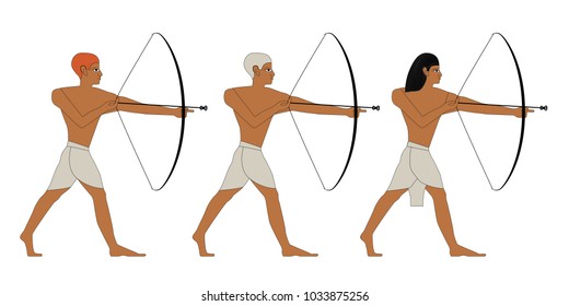 Ancient Egypt archers