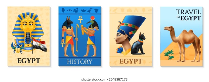 Ancient Egypt banners Illustration Collection