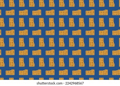 Ancient Egypt seamless pattern. Hieroglyphic carvings on the exterior walls of an ancient egyptian pattern. Ancient Egypt murals. Grunge Egypt seamless background. Egyptian gods and pharaohs pattern