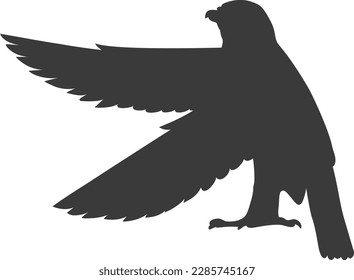 ancient egyptian bird vector eps 10