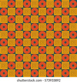 Ancient Egyptian ornament Tribal seamless pattern. Can be used for cloth, jackets, invitation, flyers, bags, notebooks, cards, envelopes, pads, blankets, furniture, packing,