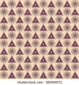 Ancient Egyptian ornament Tribal seamless pattern. ?an be used for cloth, jackets, invitation, flyers, bags, notebooks, cards, envelopes, pads, blankets, furniture, packing,