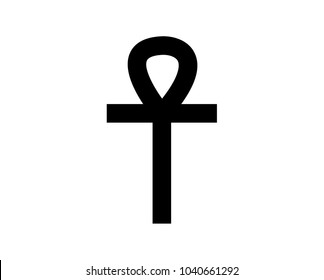 Ancient Egyptian symbol of life Ankh