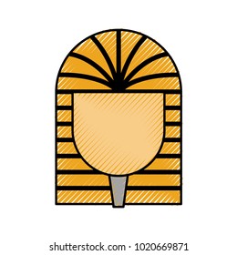 Ancient egyptian tomb icon