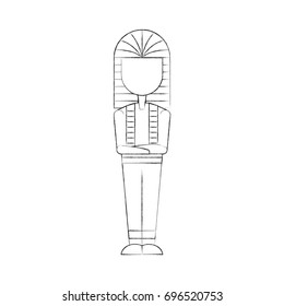 Ancient egyptian tomb icon