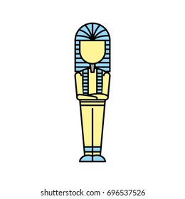 Ancient egyptian tomb icon