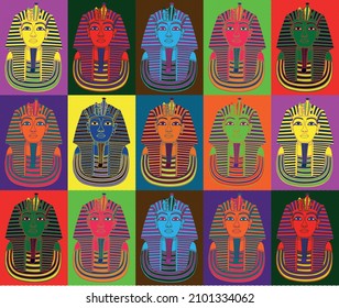 568 Egyptian pop art Images, Stock Photos & Vectors | Shutterstock